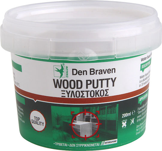 Bostik Den Braven Ξυλόστοκος Ακρυλικός / Νερού Καρυδιά 200ml