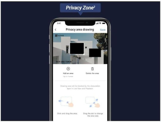 Ezviz Σετ Θυροτηλεφώνου Wi-Fi Ασημί