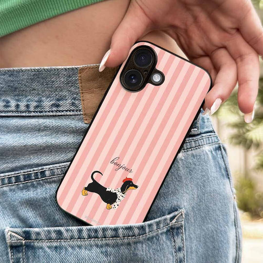 Калъф Sonique Stripe Stories Series Realme C65 4g Bonjour Puppy