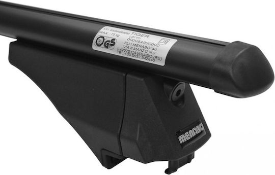 Menabo Bare De Acoperiș Din Aluminiu Tiger XL Negru 1315 Cm Culoare Neagră Ford Galaxy III 5 Uși 2015 Flush Sau Bare Ridicate-2 Buc 8600/mb Mp.8600/mb-41