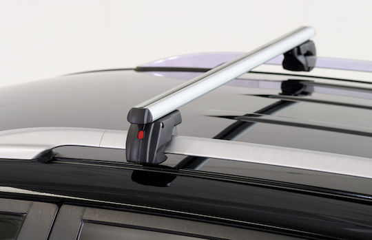 Menabo Bare De Acoperiș Din Aluminiu Sherman XL Argintii 135 Cm Culoare BMW X5 E70 5 Uși 2006>2010 Bare Ridicate Bare Paralele Set 2 Buc 9470/mb Mp.9470/mb-23