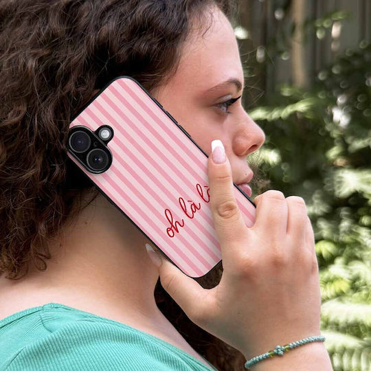 Калъф Sonique Stripe Stories Series Google Pixel 9 5G Oh La La Розов