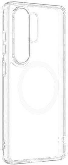 AmazingThing Минималистичен Заден Калъф от Силикон Прозрачен (Galaxy S26)