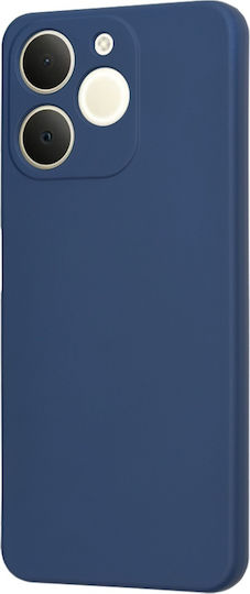 Rückseite Umschlag aus Silikon Marineblau für Realme Note 70t