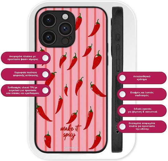Калъф Sonique Stripe Stories Series Huawei Pura 80 Ultra Make It Spicy