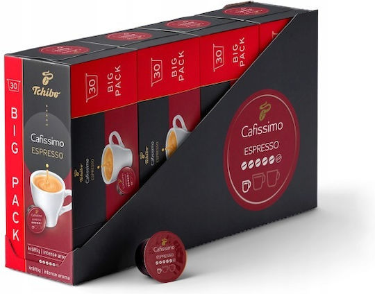 Tchibo Капсули Еспресо Съвместими с Машина Cafissimo 30 капсули