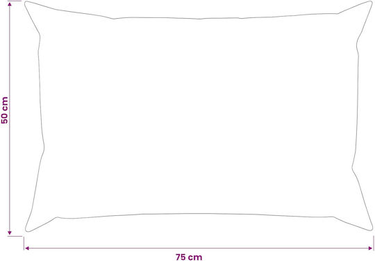 vidaXL Μαξιλάρι Καναπέ Heerlen Ανοιχτό Γκρι 50x75εκ.