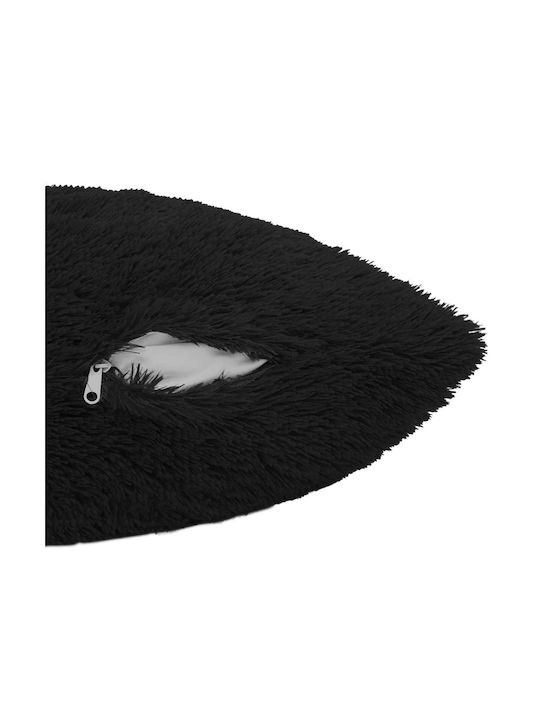 vidaXL Heerlen Sofa Cushion Black 40x40cm