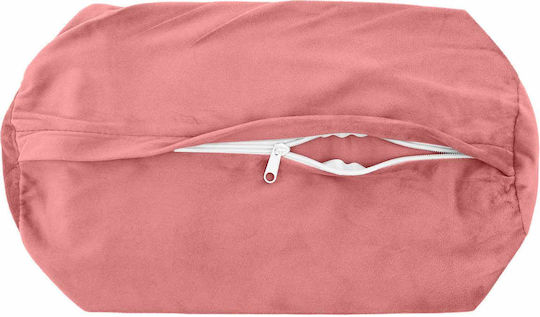 vidaXL Sofa-Kissen Heerlen aus Samt Rosa 15x40cm