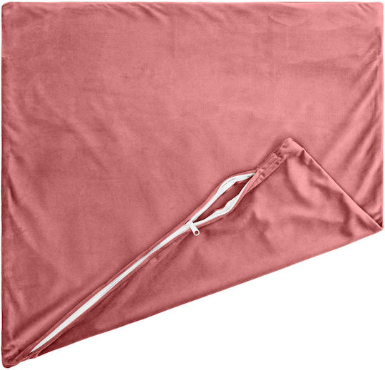 vidaXL Perna De Canapea Heerlen Din Catifea Roz 30x30cm