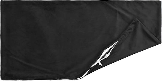 vidaXL Sofa-Kissen Heerlen aus Samt Schwarz 30x50cm