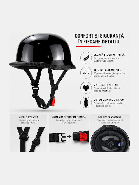 FIXATO Cască de Bicicletă Neagră
