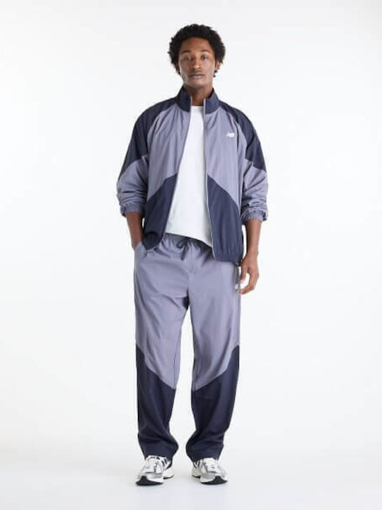 Sport Legacy Pantaloni de trening lucioși Neptune Grey