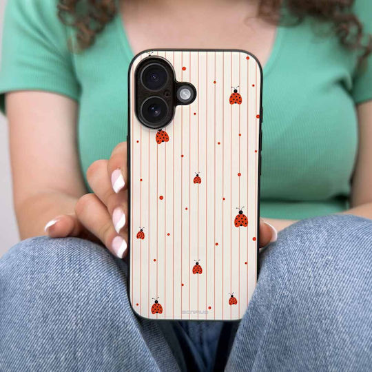 Sonique Stripe Stories Series Oppo Find X8 Pro 5G Ladybug Mobile Phone Case