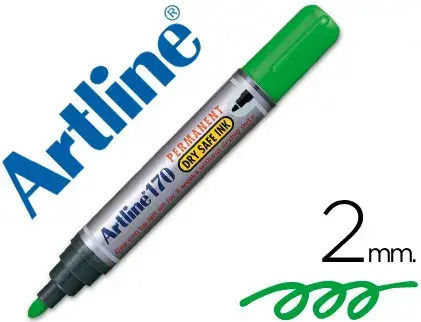 Artline Marker permanent Green