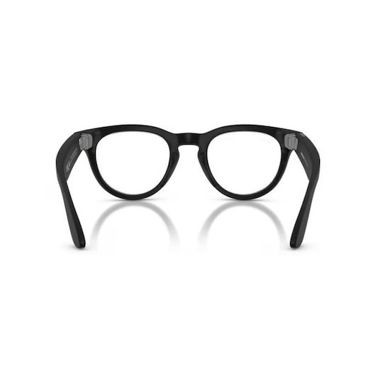 Ray Ban Meta (Gen 2) Headliner Filtru de lumină albastru-violet transparent Ochelari inteligenți Negru Mat