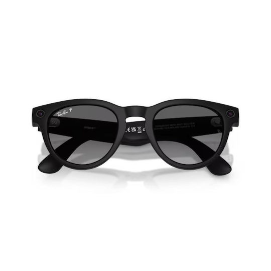 Ray Ban Meta (Gen 2) Headliner Ochelari inteligenți Polarizat Gradient Grafit Negru Mat