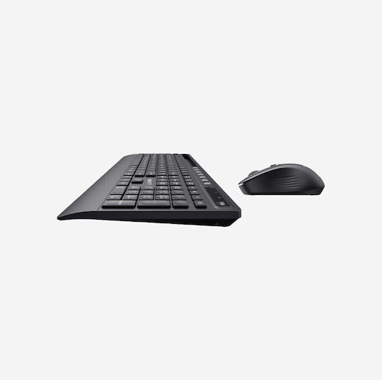 Havit KB242GCM Kabelloses Tastatur & Maus Set Englisch (US) Schwarz
