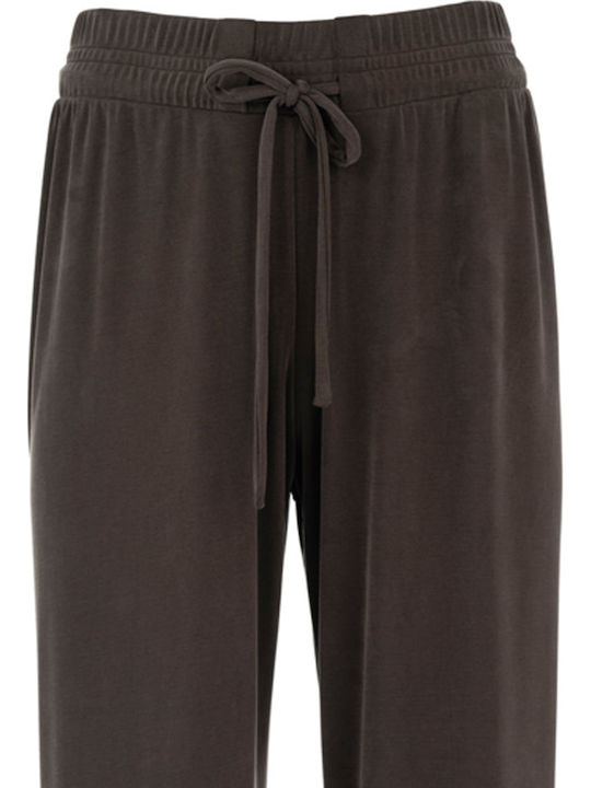 Damenhose Dunkel Khaki