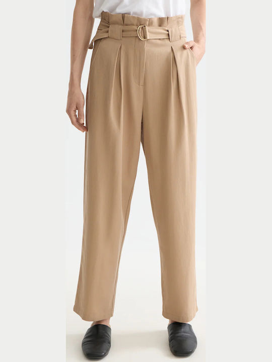 Scotch & Soda Daisy Γυναικείο Υφασμάτινο Παντελόνι Sand Scotch & Soda Daisy Γυναικείο Υφασμάτινο Παντελόνι Sand