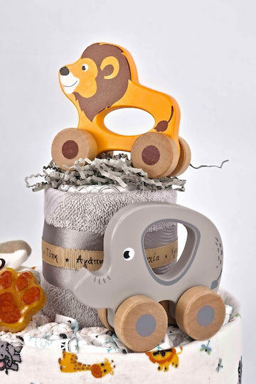 Dama Koupa Χειροποίητο Diaper Cake για Αγόρι