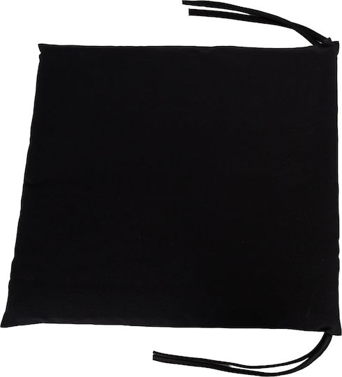 HomeMarkt Μαξιλάρι Καρέκλας Κήπου Μαυρο 41x43εκ.