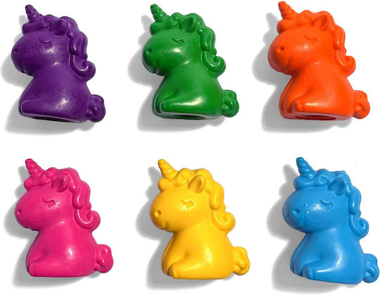 Unicorn Party Finger Crayons Set 6