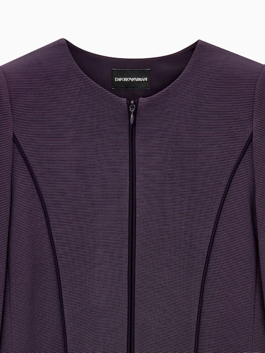 Emporio Armani Damen Blazer Lila Emporio Armani Damen Blazer Lila