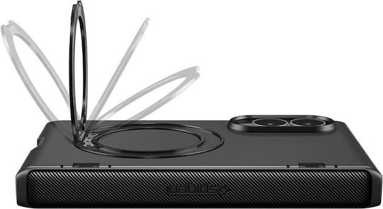 Spigen Slim Armor Pro S Back Cover Silicone / Plastic Black (Galaxy Z Fold8)