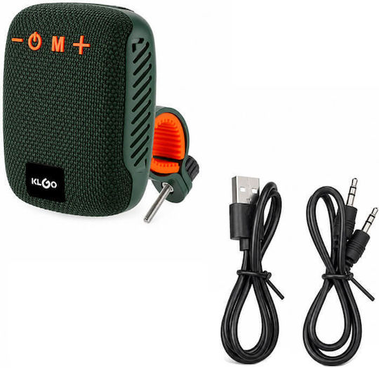 Carner PA1598 Bluetooth Колонка 5W с Радио и Време на Работа до 2 Часа Зеленa