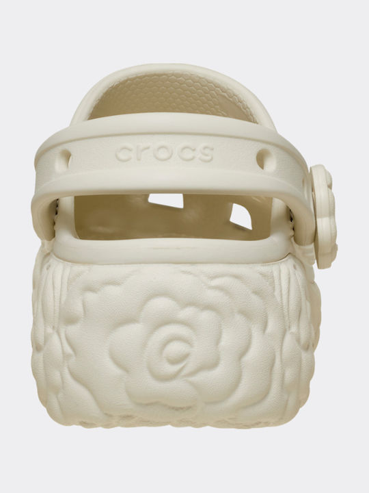 Crocs Classic Platform Damenschuhe Holzschuhe Beige