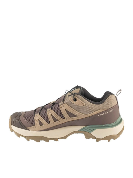 Salomon X Ultra 360 Ltr Women's Brown Hiking Shoes Salomon X Ultra 360 Ltr Women's Brown Hiking Shoes