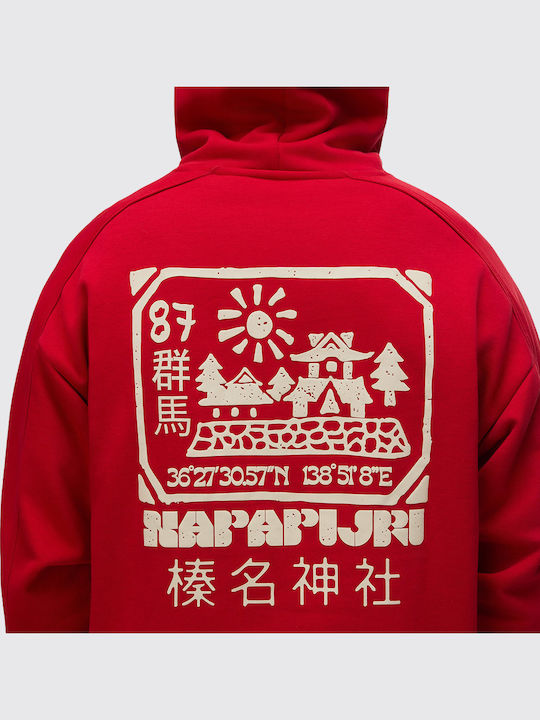Hooded Sweatshirt Red
