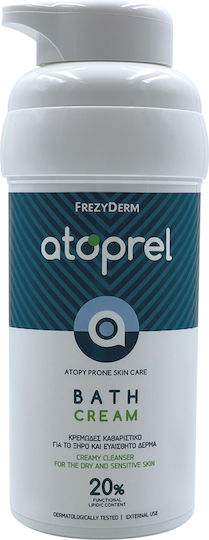Frezyderm Atoprel Bath Cream Moisturizing Creamy Bubble Bath 300ml