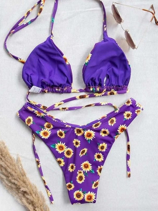 Set Bikini Μωβ