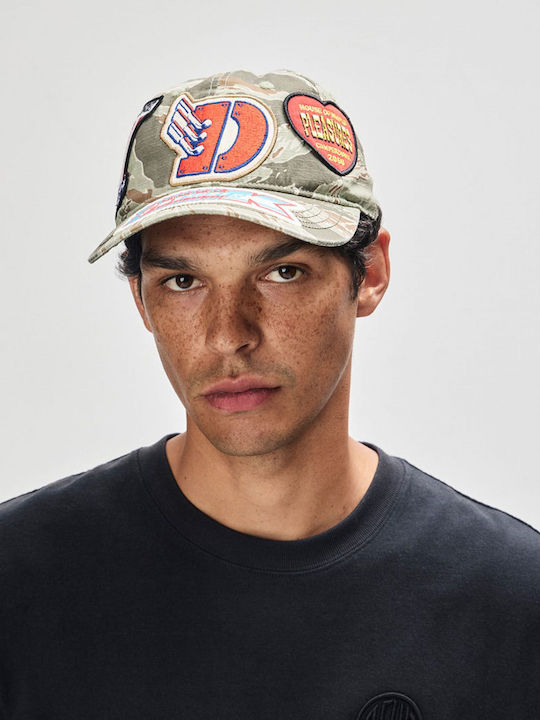 Deus Ex Machina Unisex Καπελο Baseball Πρασινο D261uha725-050 Ground Cover Green