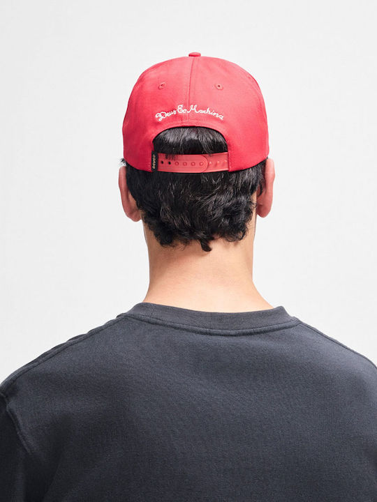 Deus Ex Machina Unisex Καπελο Baseball Κοκκινο D261mha334-020 Melon Red