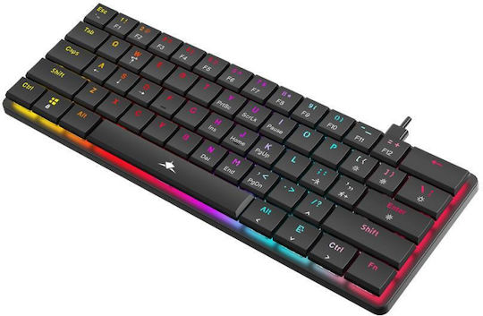White Shark MECH Gaming Mechanical Keyboard 60% with RGB Lighting (English US)