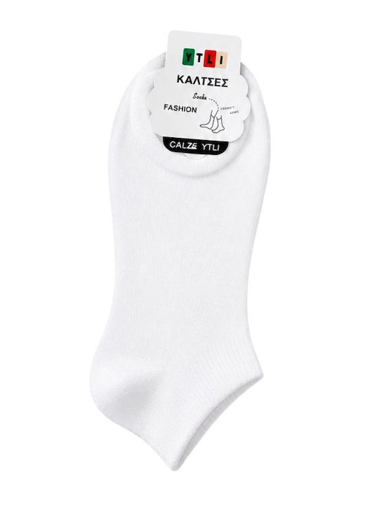 YTLI White Socks 3Pack