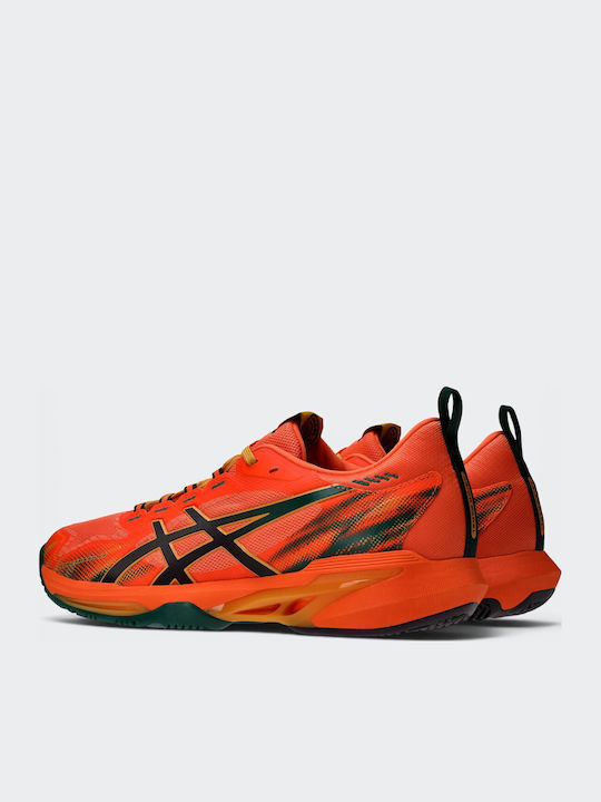ASICS Sonicsmash Ff Männer Tennisschuhe Padel Orange