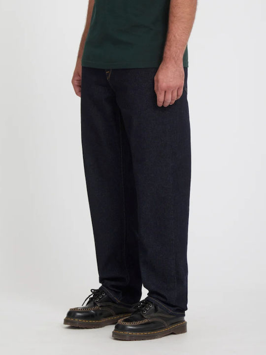 Fivedown Men's Jeans Pants Relaxed Tapered Fit Raw