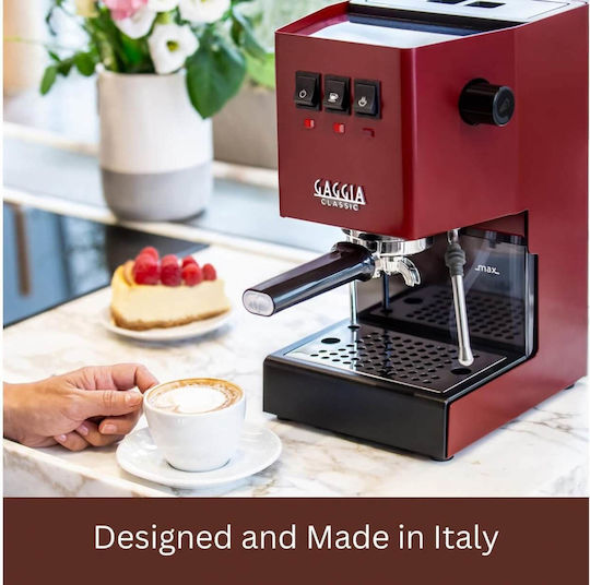 Gaggia Classic Evo V24 Μηχανή Espresso 1300W Πίεσης 15bar 2023 RI9481/12