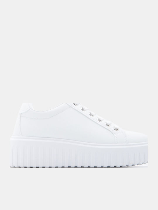 Women's Flatforms Sneakers White
