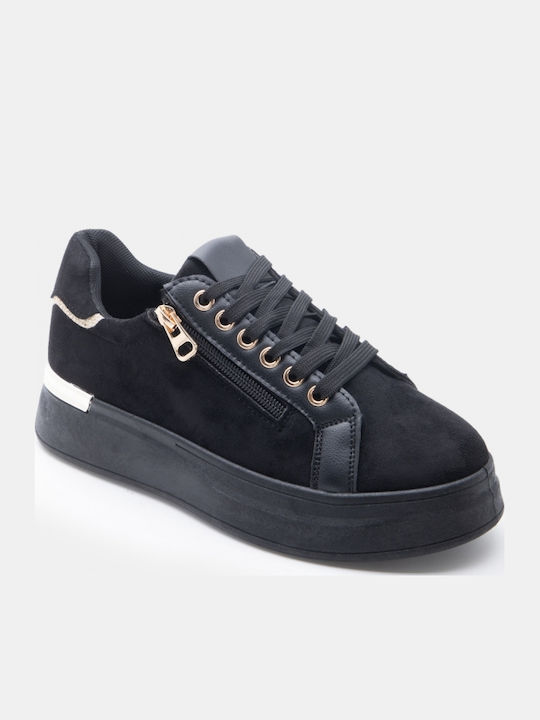 Women's Flatforms Sneakers Black