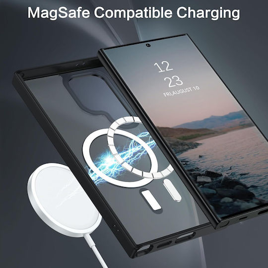 Orso Magcase Focus Back Cover Πλαστικό / Σιλικόνης Μαύρο (Galaxy S26 Ultra)
