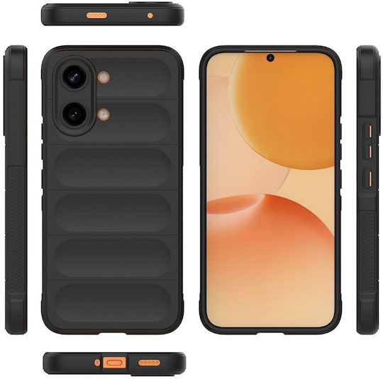 Orso Magic Shield Silicone Back Cover Black for Poco X8 Pro Max