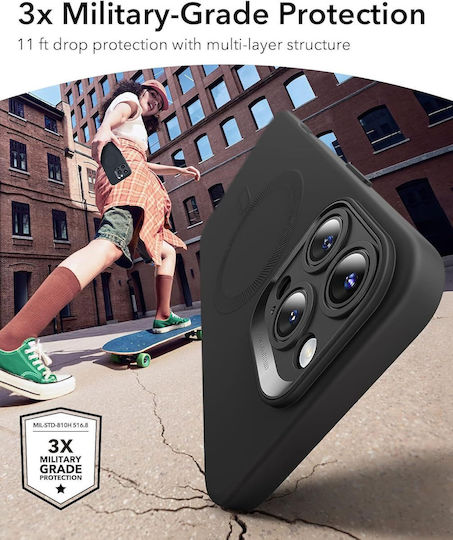 ESR Cloud Halolock Back Cover Plastic Negru (iPhone 16 Pro)