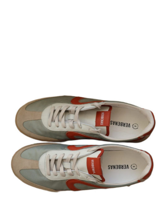 Herren Sneakers Ecru Grün