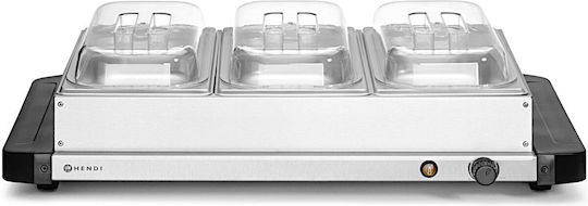 Încălzitor Electric Plită Mâncare 3x Gn 1/3 400 W
