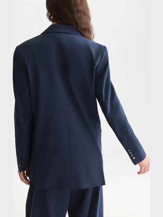 Scotch & Soda Women's Blue Blazer